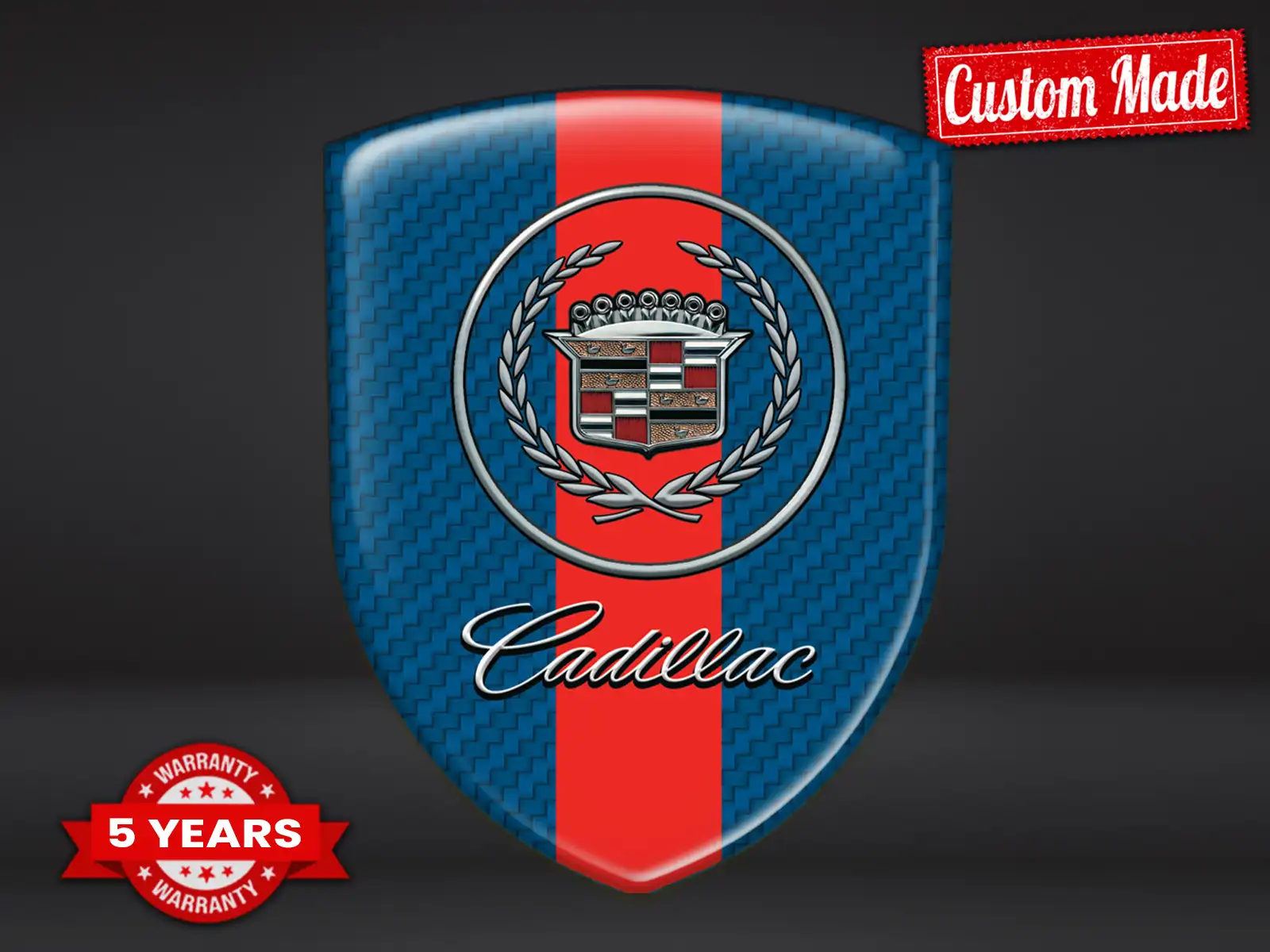 Cadillac Stoßsticker Druck Limitiert Hochwertig Robust